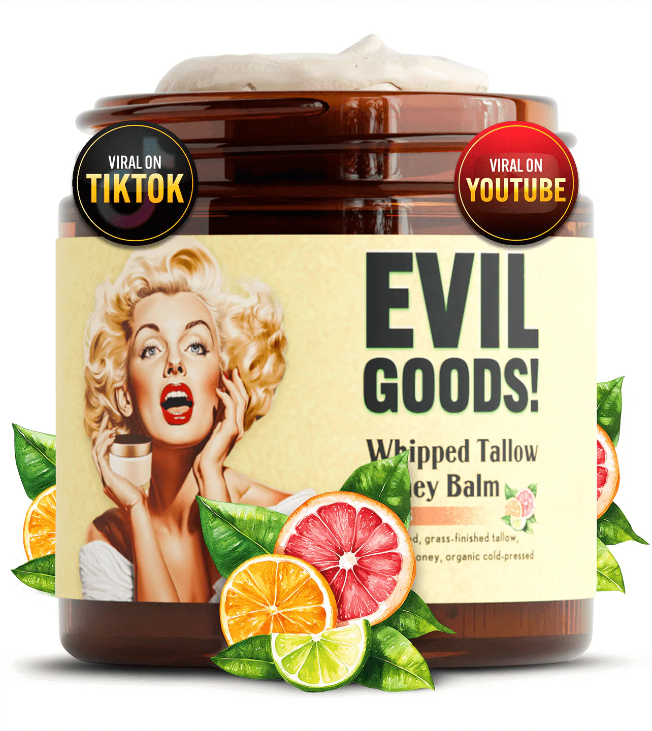 Whipped Tallow & Manuka Honey Moisturizer