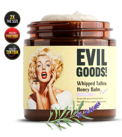 Whipped Tallow & Manuka Honey Moisturizer